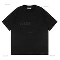 Color: White - Size: XL - essintals tshirt Designer essential Mens T Shirts summer high quality loose casual cotton tshirts popular short sleeves Street essential Clothes Mens Tshirts 246