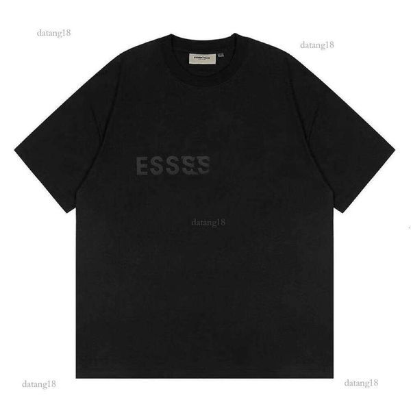 Color: White - Size: XL - essintals tshirt Designer essential Mens T Shirts summer high quality loose casual cotton tshirts popular short sleeves Street essential Clothes Mens Tshirts 246