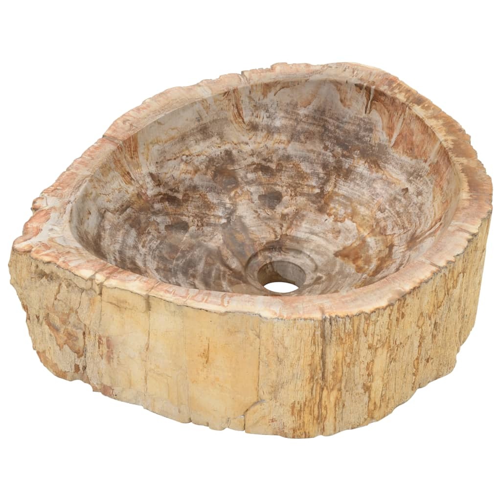 Sink 17.7"x13.8"x5.9" Fossil Stone Cream
