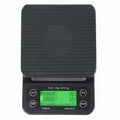 Hand-poured coffee electronic scale, Italian coffee beans scale, kitchen baking scale, household smart timing weighing scale X251204