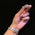 Charming Snake Bracelet And Ring Set