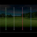 LED 78 Inch Blue Flag Stick