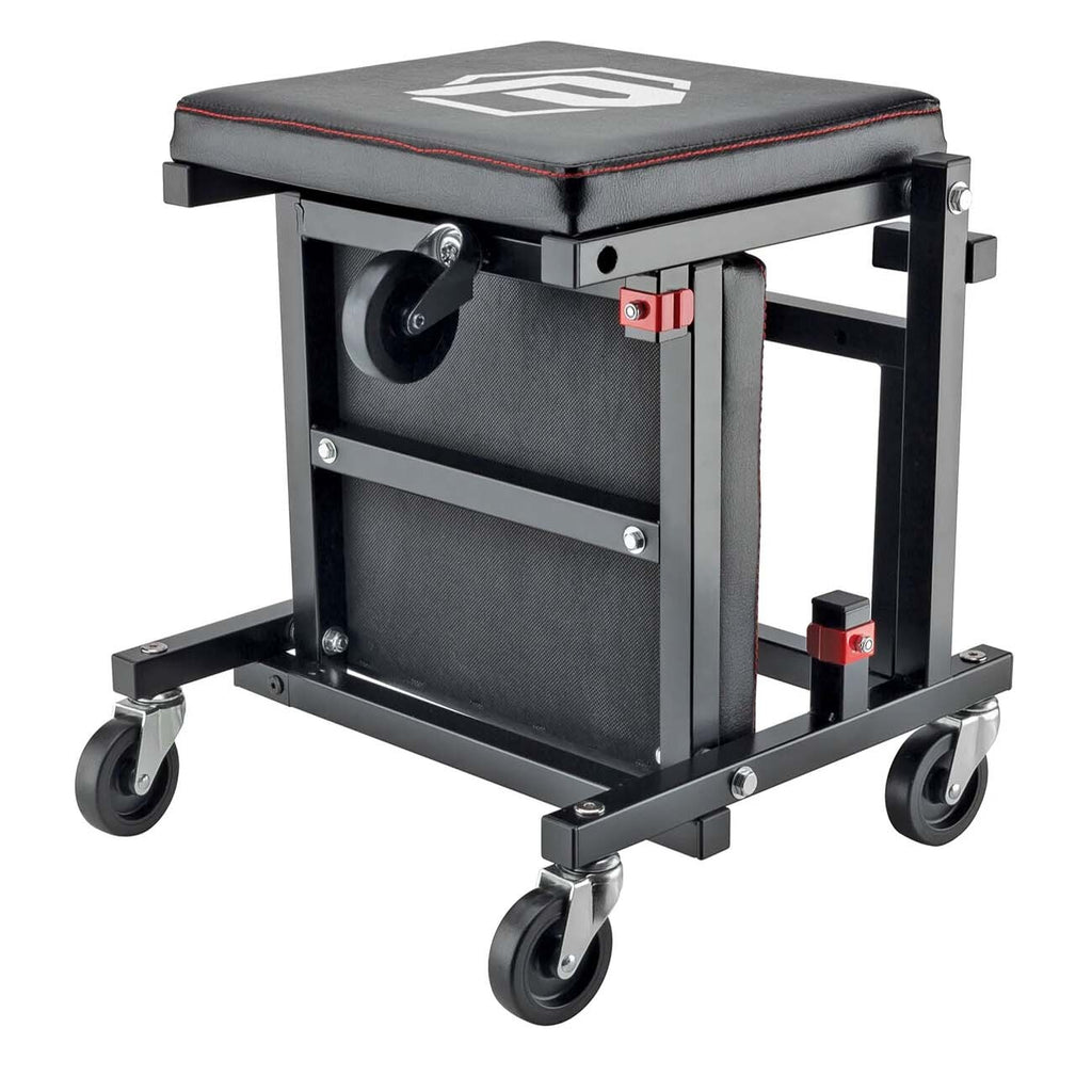 Powerbuilt 2-in-1 Low Creeper Seat Roller Stool