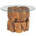 Coffee Table Solid Teak Driftwood 23.6