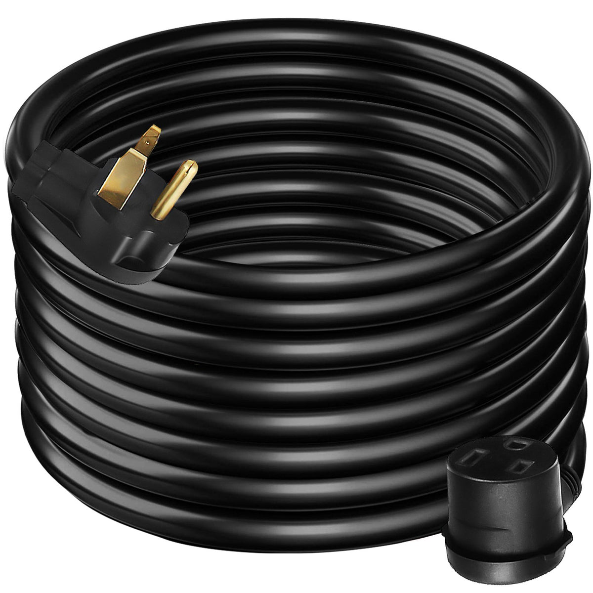 Welder Extension Cord, 30 Amp 50 ft, Extension Cord for Portable Welders, NEMA 6-50P, 10/3 AWG, 250V, 7500W Heavy Duty Pure Copper Welder Cable, for Outdoor MIG TIG Plasma, STW Weather-proof