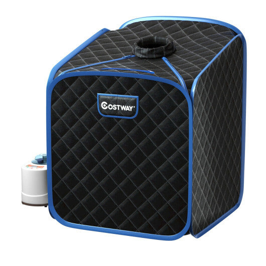 2L Portable Folding Steam Sauna Spa-Gray