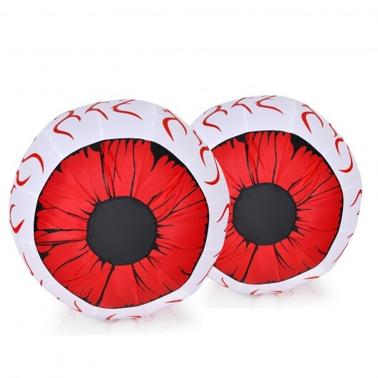 Inflatable Eyeballs with Air Blower