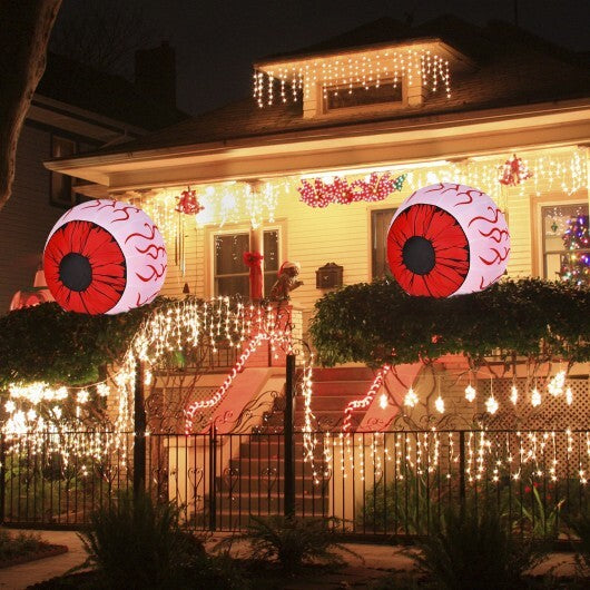 Inflatable Eyeballs with Air Blower