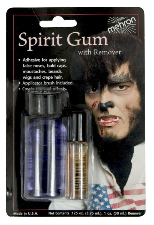 Spirit gum and remover