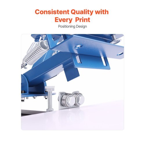 Screen Printing Machine 4 Color 2 Station Silk Screen Printing Press, 21.3 x 17.7 in, 360? Rotatable, Accurate Positioning, Powder-Coated Carbon Steel, for T-shirt DIY, Home and Commercial