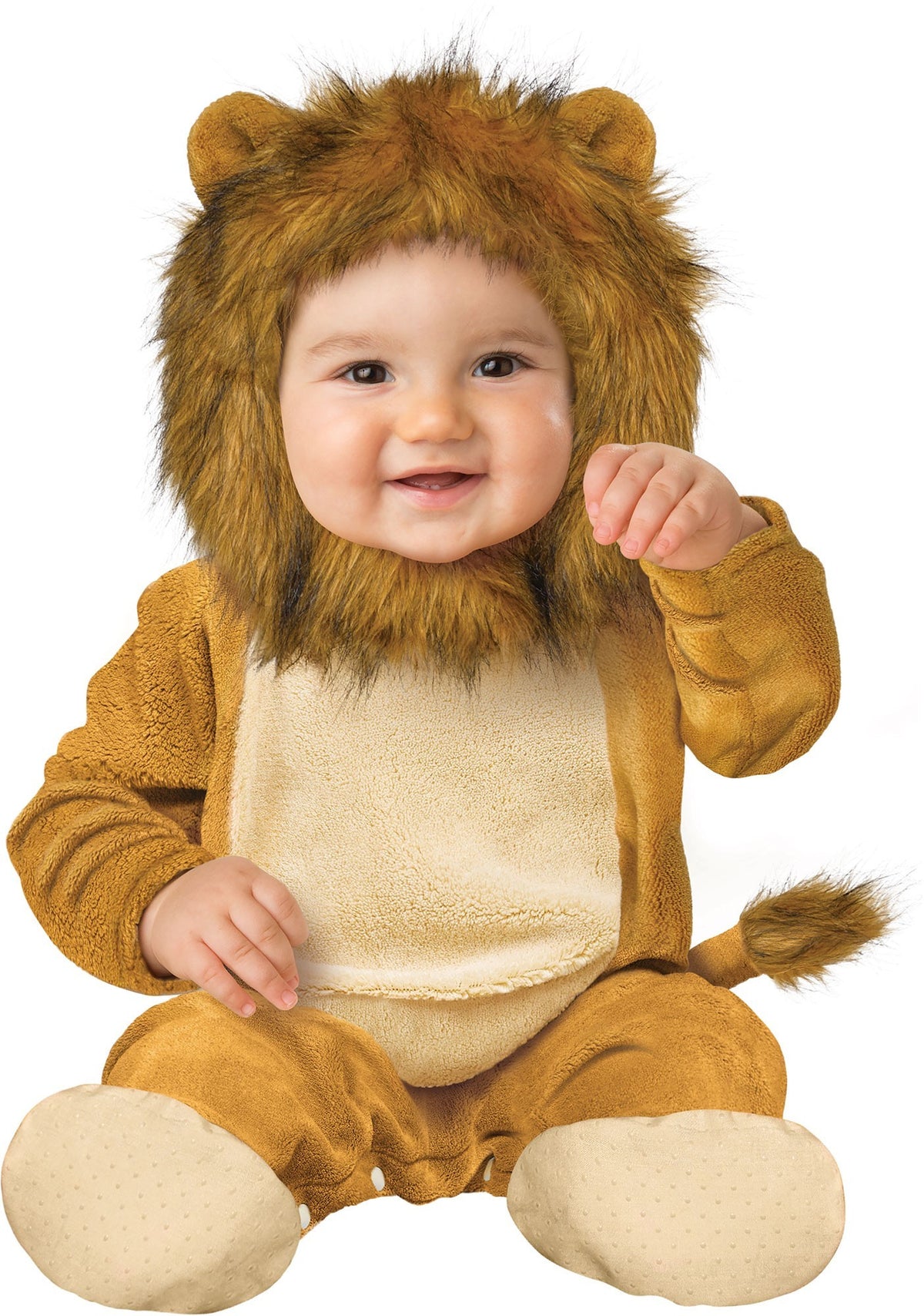 Fun World Kids Toddler Baby s Cuddly Lion Infant Costume Multi Small