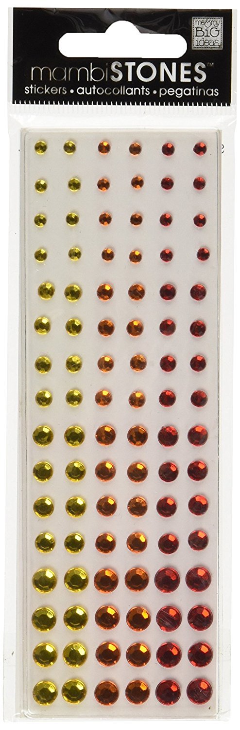Me and My Big Ideas Rhinestone Stickers 6.5 X 2 In