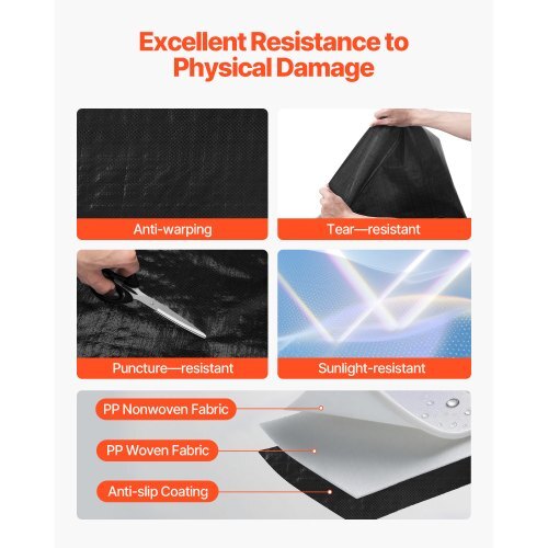 House Wrap, 4 x 250 ft, 0.17 mm Thick Vapor Barrier, Heavy Duty Plastic Sheeting for Tear-resistant, Drop Cloth Vapor Barrier Covering for Residential & Commercial Construction, Black