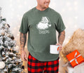 Santa Shirt Christmas Family Shirts Gift for Dad Father Grandpa Papa Holiday Tshirt Christmas Sweater Vintage Ugly Christmas Winter Shirt