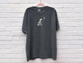 Halloween Shirt Skeleton Dog Moon Stars Shirt Spooky Season Tee Fall Shirt Oversized Tshirt Comfort Colors Oversized Men's Women's Shirts