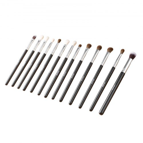 34-Piece Makeup Brush Set, Professional Brushes Kit for Foundation Blending Eyeshadow Concealer Blush - with Soft Bristles, Ergonomic Wood Handle, Travel-Friendly Case Included