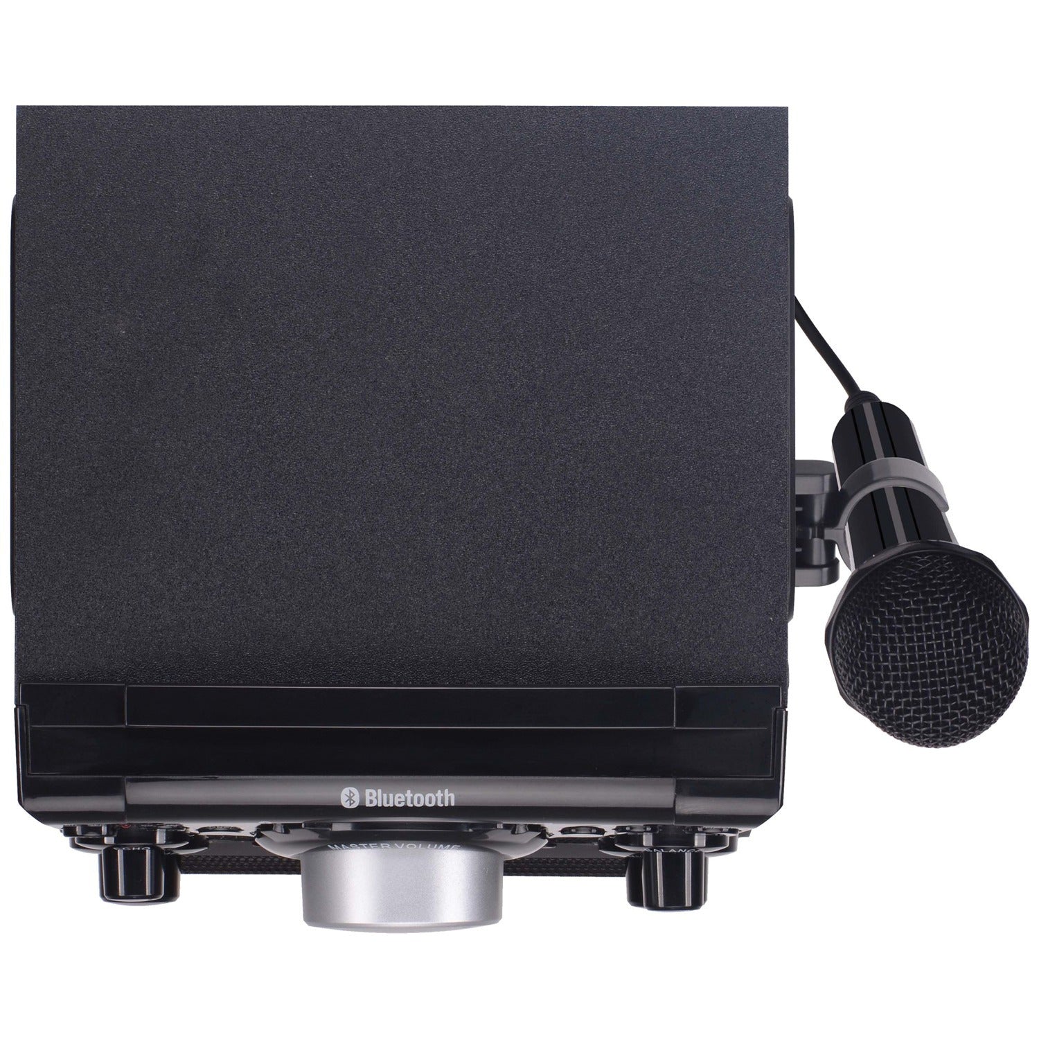 Karaoke USA GQ410 Portable MP3 Karaoke Player with Bluetooth, PA, and Built-In Battery