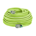 Legacy Manufacturing Flexzilla Pro Extension Cord, 10/3 AWG SJTW, 100', Outdoor, Lighted Plug