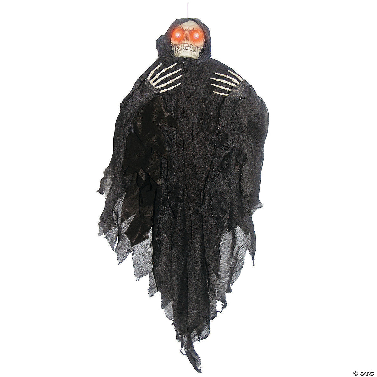 Hanging LightUp Black Reaper Halloween Decoration