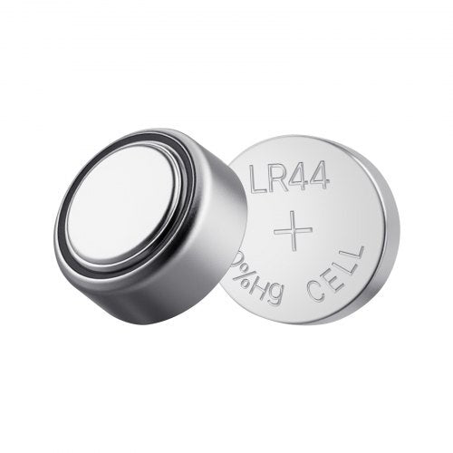 Button Cell Battery, 4 Pack (40 Count) LR44 Alkaline Batteries Non-Mercury, AG13 357 303 SR44 Battery 1.5V Button Coin Cell Batteries for Remote Controls, Heart Rate Monitors, and Other Devices