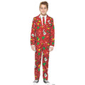Boys christmas suit costume