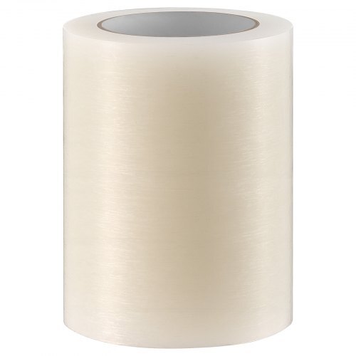 Greenhouse Repair Tape 6 in x 108 ft 6.3 Mil Clear Polyethylene Patch, for Plastic Sheeting & Tent Seaming Sealing, Waterproof & Sun-Resistant, Heavy Duty Greenhouse Sheeting Coverings Film Tape