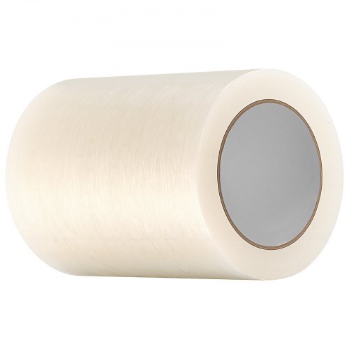 Greenhouse Repair Tape 6 in x 108 ft 6.3 Mil Clear Polyethylene Patch, for Plastic Sheeting & Tent Seaming Sealing, Waterproof & Sun-Resistant, Heavy Duty Greenhouse Sheeting Coverings Film Tape