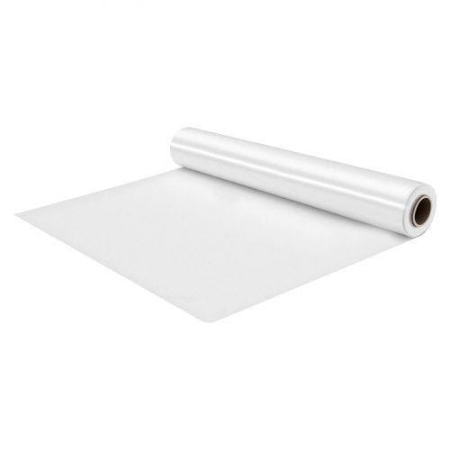 Greenhouse Plastic Sheeting 6 x 100 ft 6 Mil Clear Polyethylene Film, for Farms Agriculture Garden Outdoor Plant, Water Sun Frost Wind Dust Resistant, Heavy Duty Thick Winter Hoop House Cover