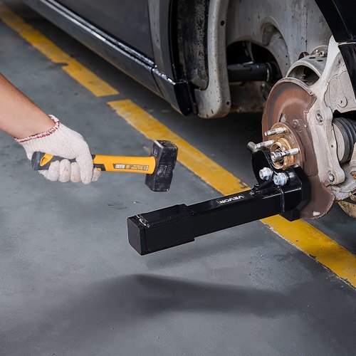 Wheel Bearing Hub Removal Tool Kit, Compatible with All Axle Bolt Hubs 5, 6, 8 Lug Hubs Buster Puller, Universal Wheel Hub Shocker, Wheel Hub Buster Tool with Nuts & Washers for Sedan SUV Truck
