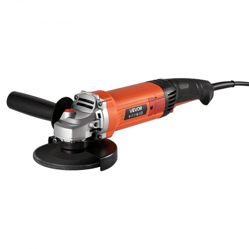 Angle Grinder, 5" Electric Grinder Power Tool, 10Amps 10000RPM High-Speed Corded Angle Grinders with 230? Adjustable Dust Guard for Metal Grinding, Cutting, Rust Removal (Disc Not Included)