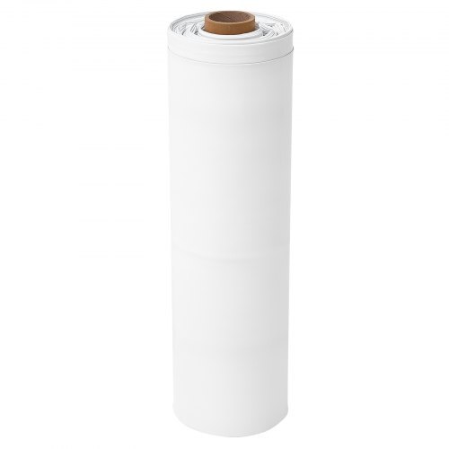 12 Mil Plastic Sheeting 10' x 100' Heavy Duty Thick Polyethylene Roll, Plastic Drop Cloth Painters Tarp, Polyethylene Covering for Crawl Space Vapor Barrier, Weed Control, Garden, Black & White