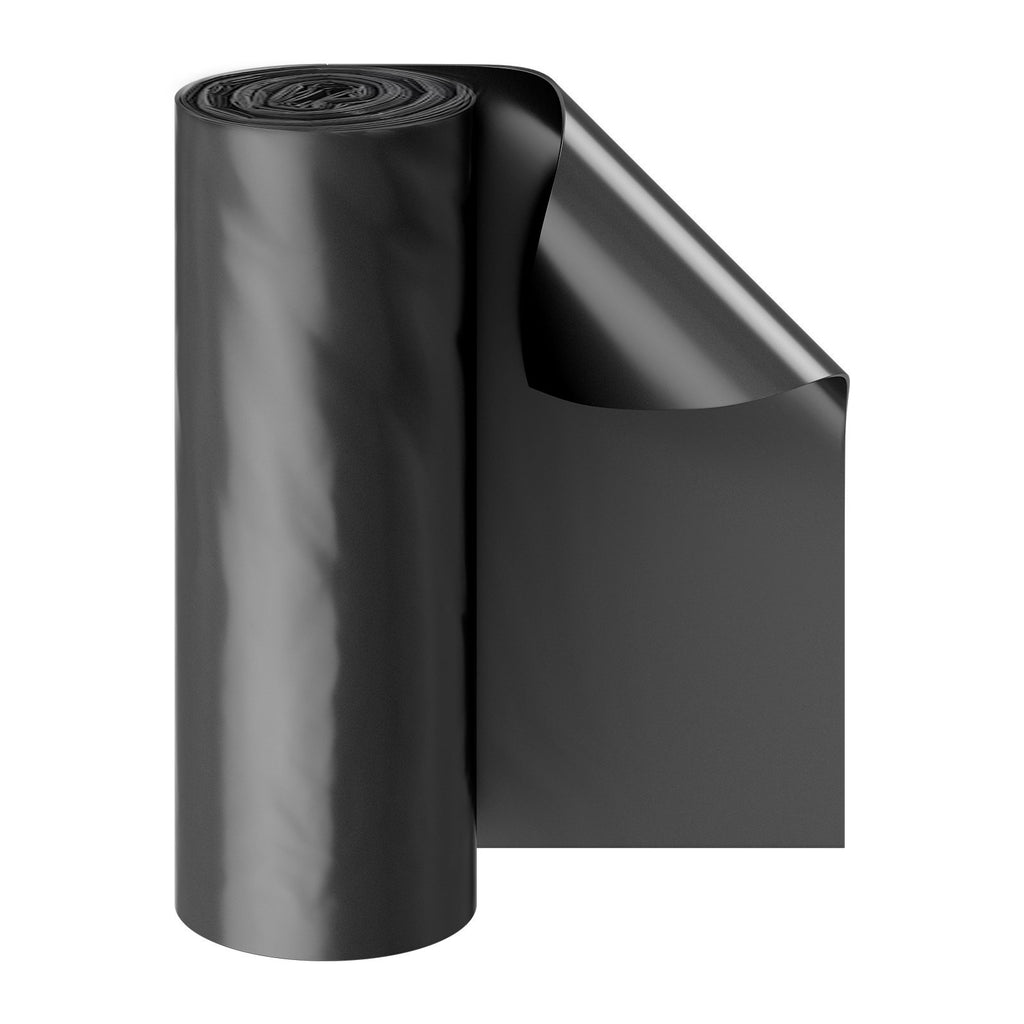 3FT x 50FT Plastic Sheeting Heavy Duty, 4 Mil Thick Plastic Sheeting Roll, Plastic Drop Cloth Painters Tarp, Polyethylene Covering for Crawl Space Vapor Barrier, Multi-Purpose, Black