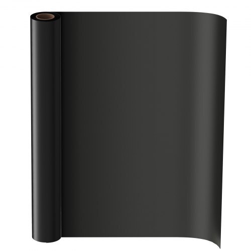 4 Mil Plastic Sheeting 6' x 100' Black Heavy Duty Polyethylene Roll, Thick Plastic Roll for Garden, Drop Cloth Painters Tarp, Polyethylene Covering for Crawl Space Vapor Barrier, Weed Control