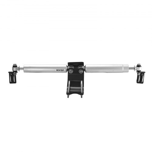 Dual Steering Stabilizer, for 2007-2018 Jeep Wrangler JK, Dual Steering Stabilizer Kit Fits with 2 Inches of Suspension Lift or Higher, Enhanced Control & Reduced Vibration, Easy Installation