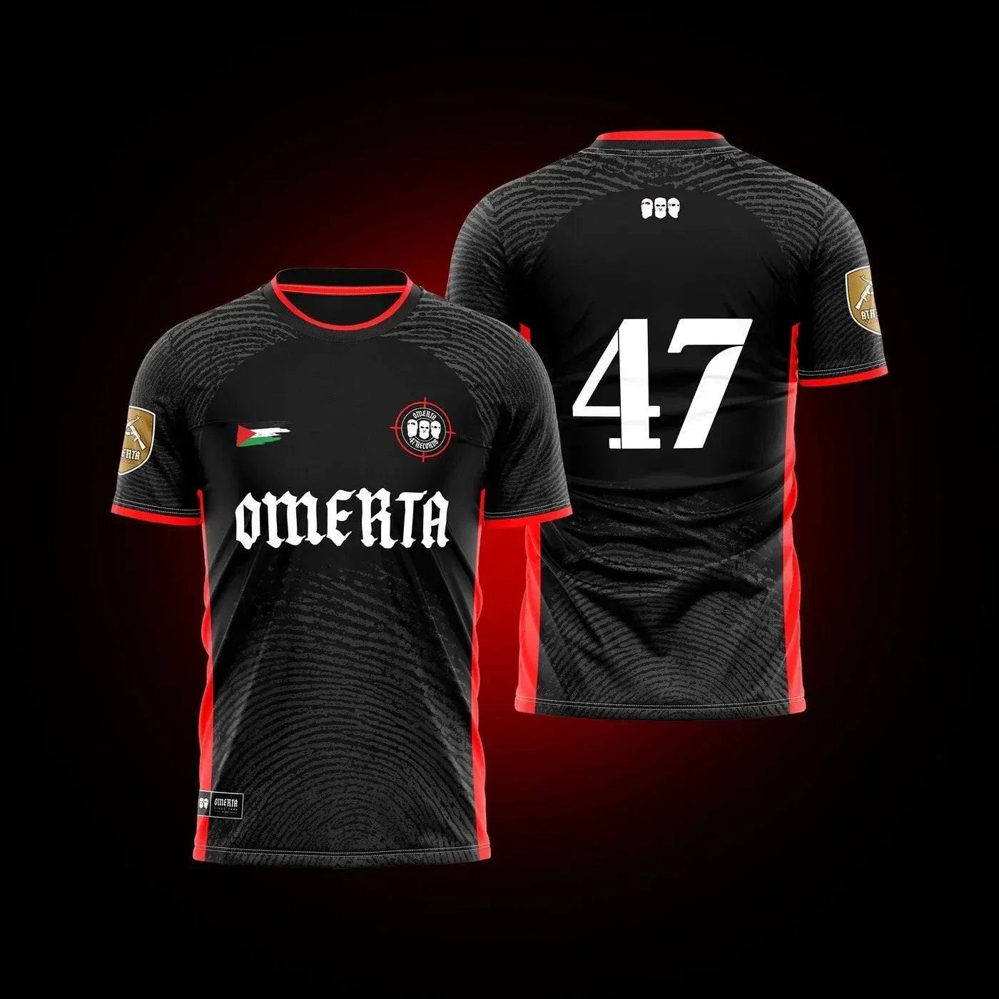 Color: Blue, Size: XL - Omerta Boxing Fans Summer 3d Print Breathable Jersey Men Women Outdoor Sport Tshirt Man Round Neck Short Sleeve Kids T-shirt Top