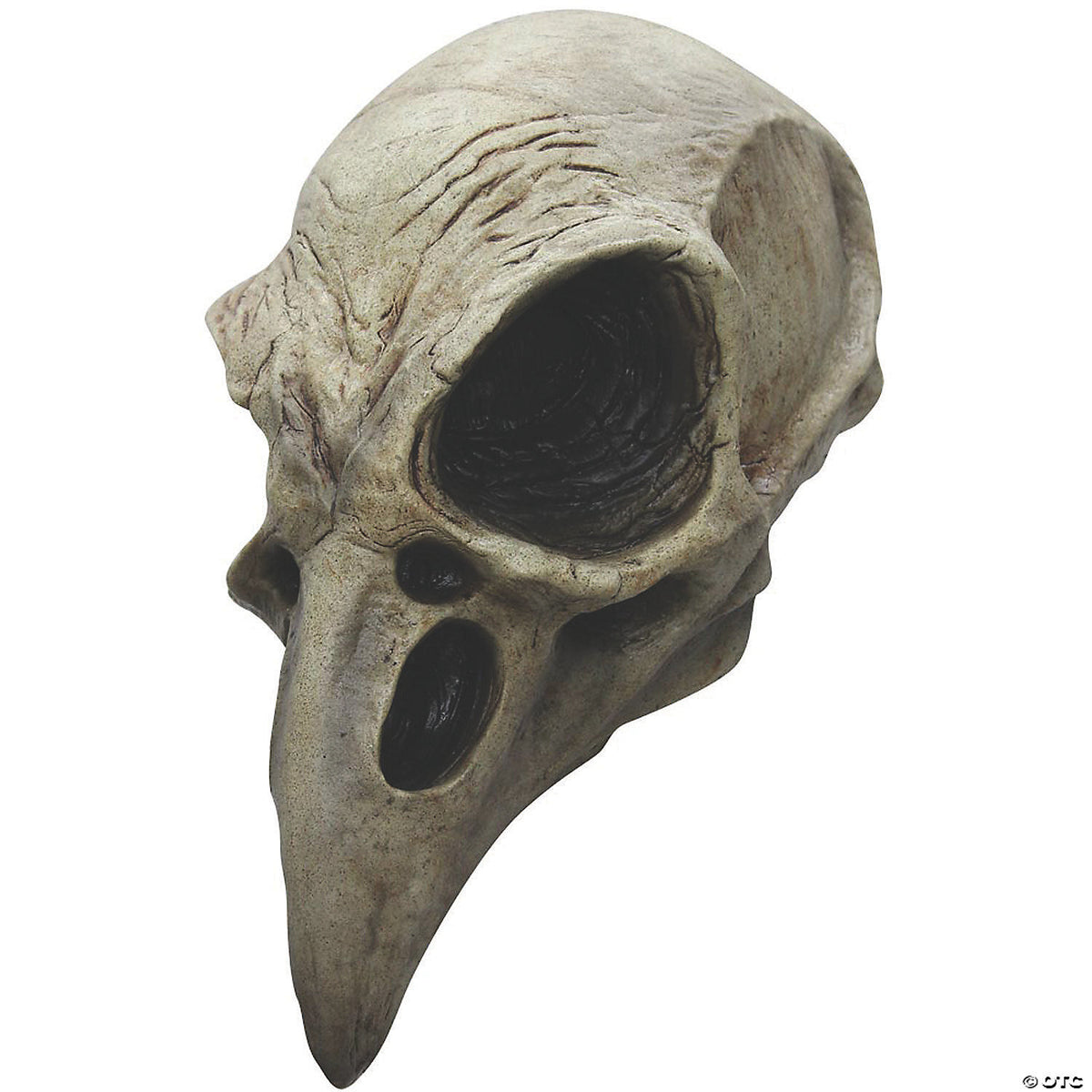 Crow skull adult latex mask