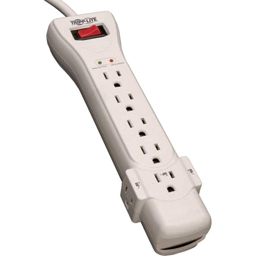 7 Outlet Surge Protector 7ft Cord 2160