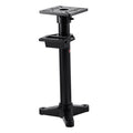 Bench Grinder Stand, Heavy-Duty Bench Grinder and Vise Floor Pedestal with 10.6" x 10.6" Mounting Plate, Pre-Cut Mounting Slots & Water Pot, Compatible with Most Bench Grinders