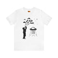 White - M - Are Aliens Real? Unisex Cotton T-Shirt