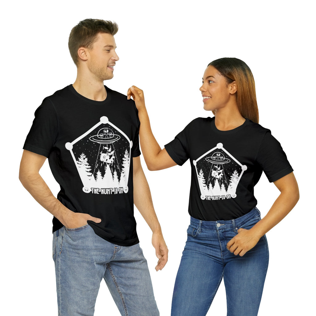 Black - S - The Hunt is On Unisex Cotton T-Shirt