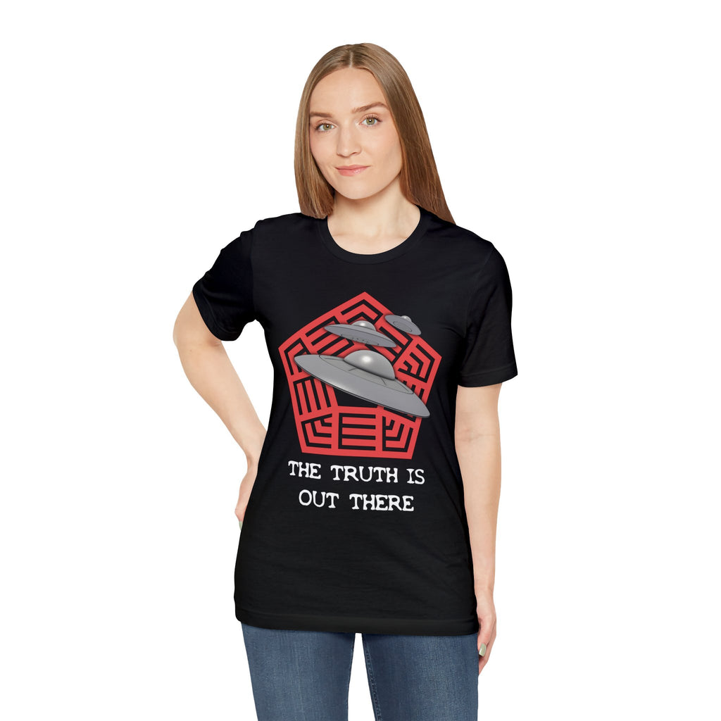 Black - 2XL - The Truth Is Out There Unisex Cotton T-Shirt