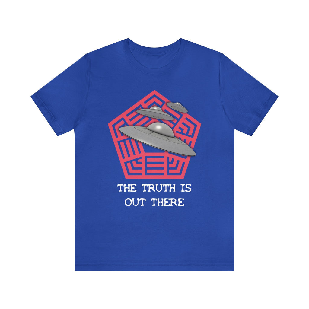 True Royal - XL - The Truth Is Out There Unisex Cotton T-Shirt