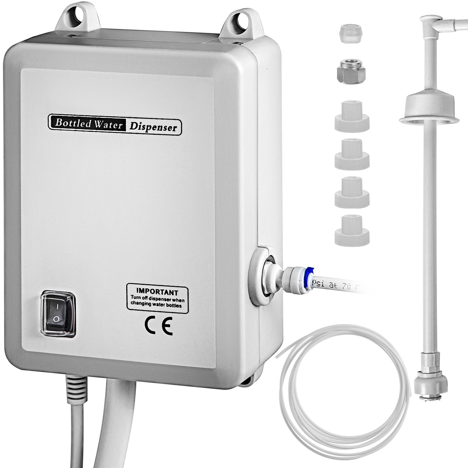 Water Pump System for 5 Gallon Bottles, Automatic Electric Dispenser, Single Inlet, Suitable for Coffee/Tea Appliances, Fridges, Ice Machines