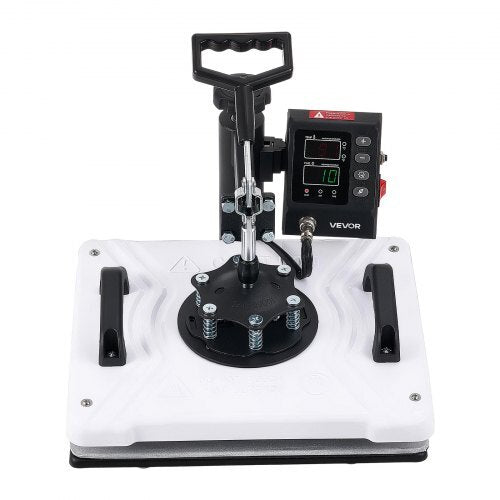 Heat Press Machine 12 x 15 in Sublimation Press Machine Swing Away, Heat Up Fast and Even, Digital Precise Time and Temperature Control, for T-Shirts, Canvas Tote Bags, Pillowcases, Socks