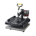 Heat Press Machine 8 in 1 Combo, Heat Press 15x15 in, Swing Away T Shirt Printing Machine Digital Control, Multifunction Transfer Machine Sublimation, for T-Shirt Hat Cap Mug Plate, Black