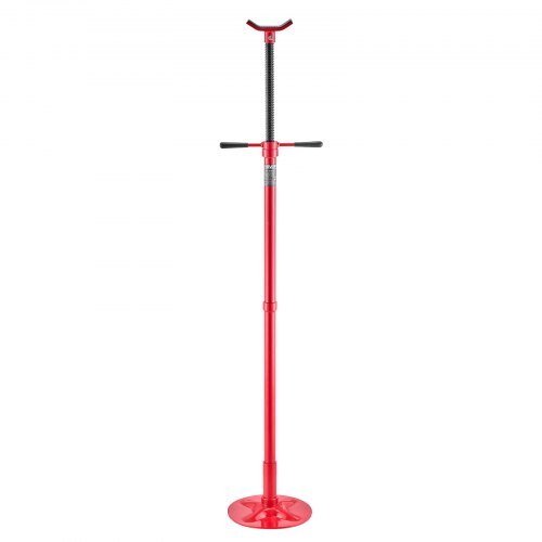 Underhoist Support Stand, 3/4 Ton (1653 lbs) Capacity Under Hoist Jack Stand, Lifting from 54.02" to 83.86", Bearing Mounted Spin Handle, Self-Locking Threaded Screw, Support Vehicle Components