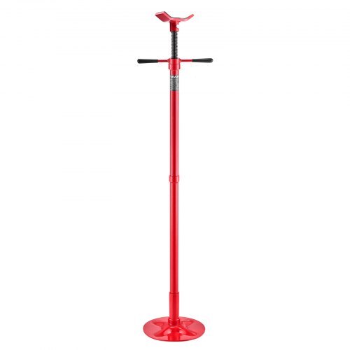 Underhoist Support Stand, 3/4 Ton (1653 lbs) Capacity Under Hoist Jack Stand, Lifting from 54.02" to 83.86", Bearing Mounted Spin Handle, Self-Locking Threaded Screw, Support Vehicle Components