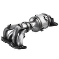 Catalytic Converter, Compatible with Nissan Altima 2007 2008 2009 2010 2011 2012 2013 2.5L L4, Front, Replacement OE 674-933, Stainless Steel High Flow Converter, for Exhaust Gas Purification