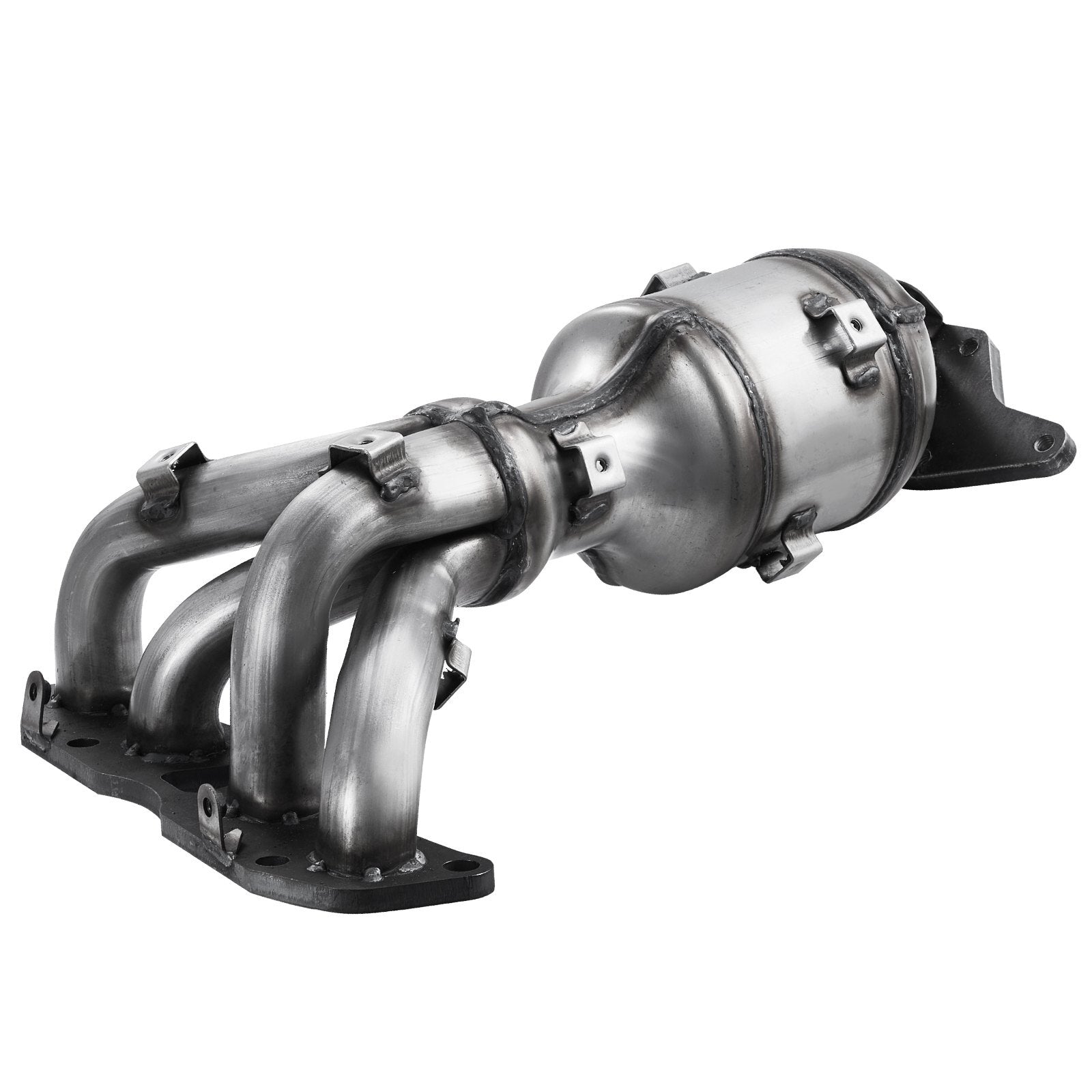 Catalytic Converter, Compatible with Nissan Altima 2007 2008 2009 2010 2011 2012 2013 2.5L L4, Front, Replacement OE 674-933, Stainless Steel High Flow Converter, for Exhaust Gas Purification