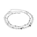 Shining Paillettes Summer Beach Fashion Women Anklet - Silver